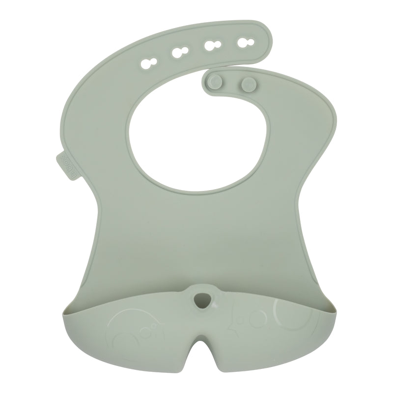 b.box Silicone Bib - Sage