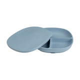 Silicone Plate + Lid - Ocean