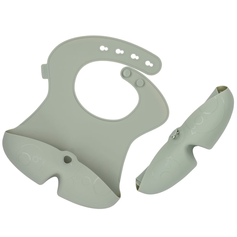 b.box Silicone Bib - Sage