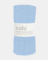 Organic Blanket Bowie Bluebell