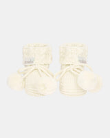 Organic Booties Yummy Cream
