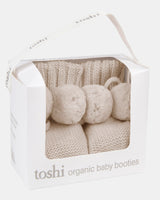 Organic Booties Yummy Oatmeal
