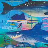 Foil Puzzle 60 pc - Shimmering Shark