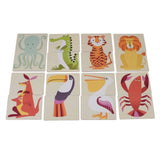 Heads & Tails Game Colourful Creatures
