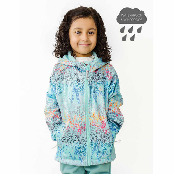 All-Weather Hoodie - Rainbow Leopard