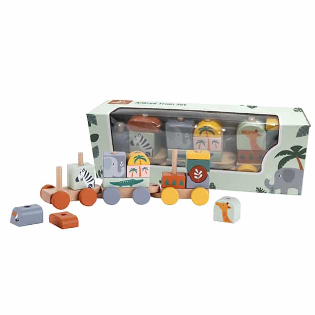 Animal Train Set (18+ Mths)