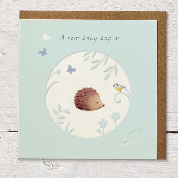 Ginger Betty Card - Baby Hedgehog Boy