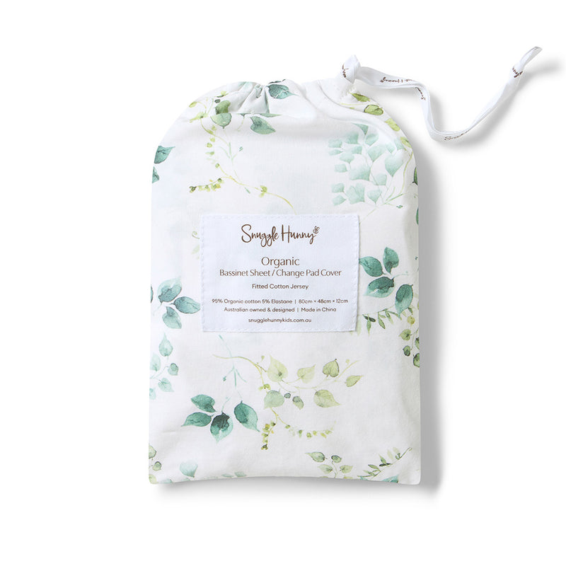 Bassinet Sheet / Change Pad Cover - Eden