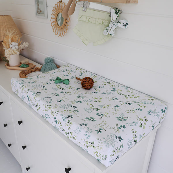 Bassinet Sheet / Change Pad Cover - Eden
