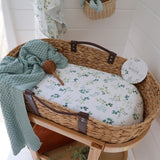 Bassinet Sheet / Change Pad Cover - Eden