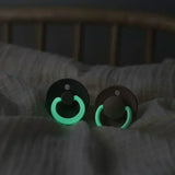 BIBS Pacifier - Colour | Latex | Night Glow | Sage