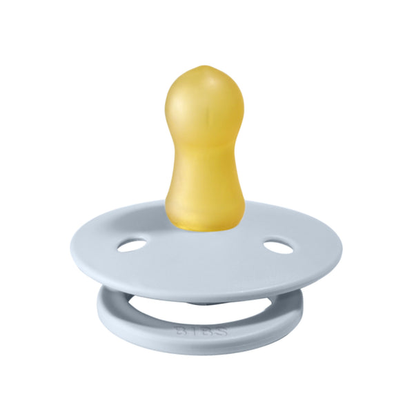 BIBS Pacifier - Colour | Latex | Baby Blue
