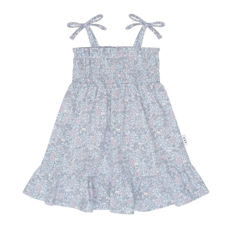 Bluebell Floral Shirred Dress