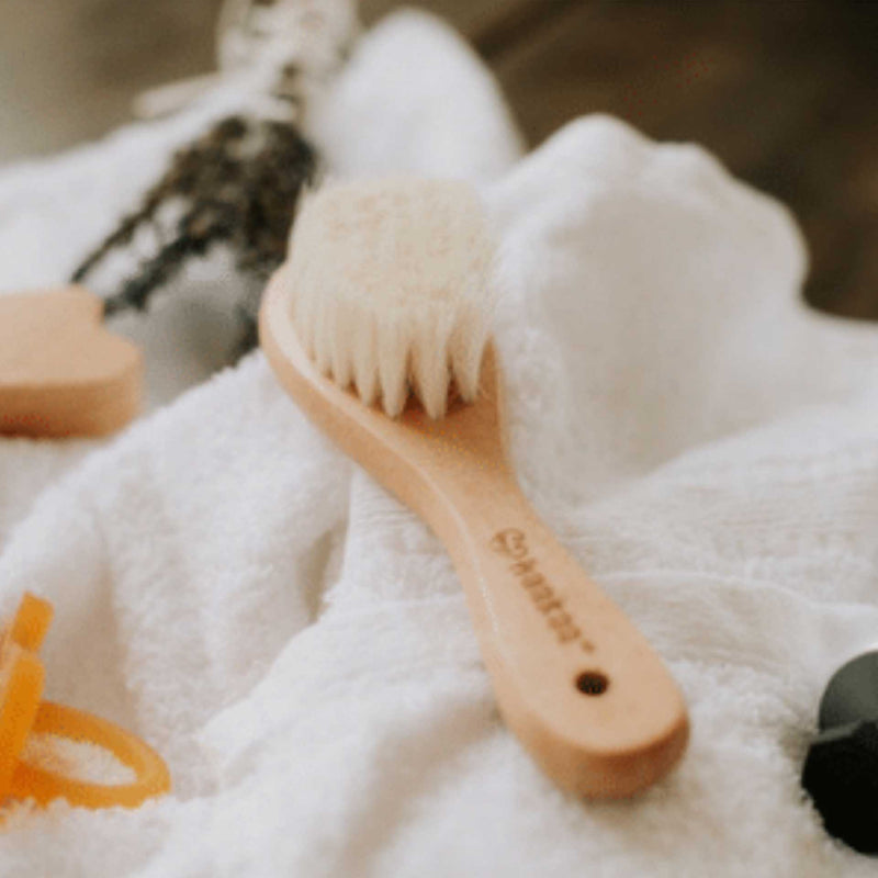 Haakaa Goats Wool Baby Brush & Comb Set