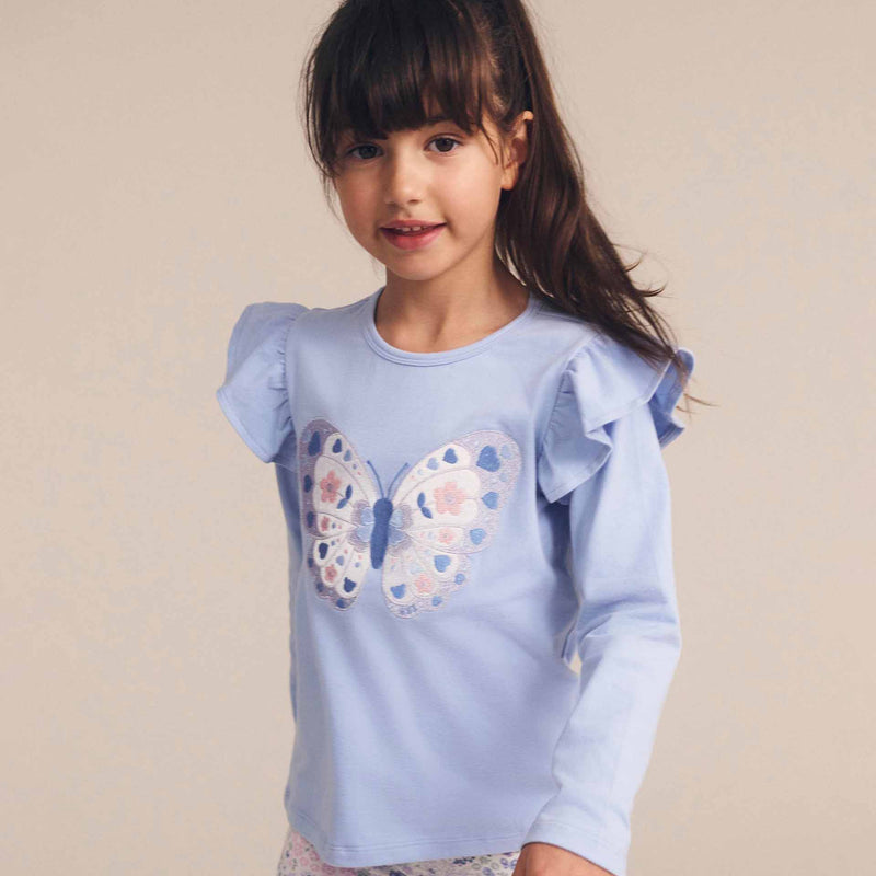 Butterfly Frill Top