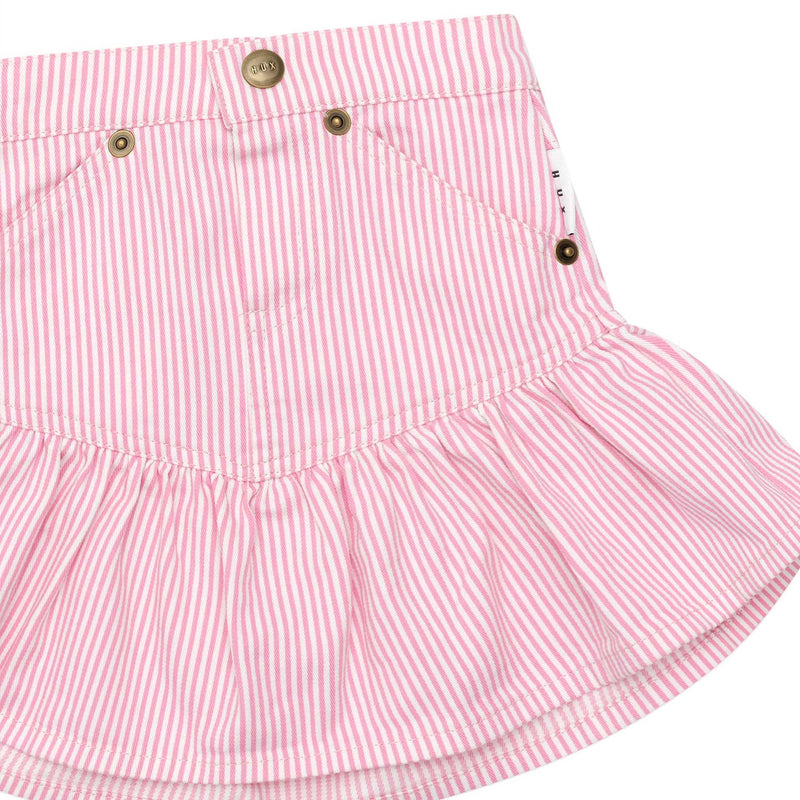 Candy Stripe Frill Skirt