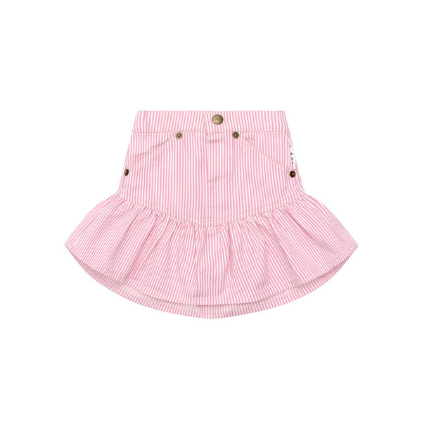 Candy Stripe Frill Skirt