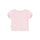 Candy Stripe Rib Tee