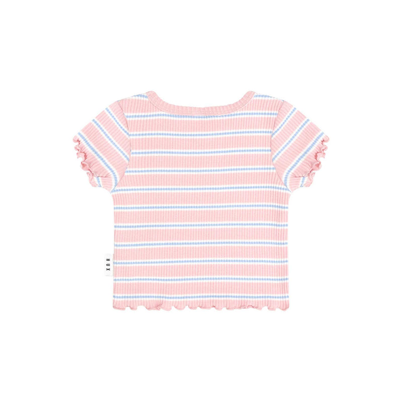 Candy Stripe Rib Tee