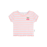 Candy Stripe Rib Tee