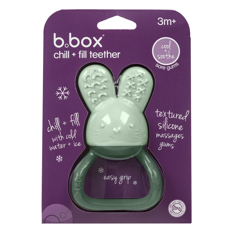 b.box Chill & Fill Teether - Sage