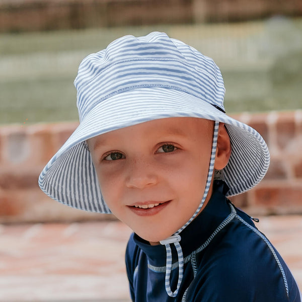 Kids Classic Swim Bucket Beach Hat - Stevie