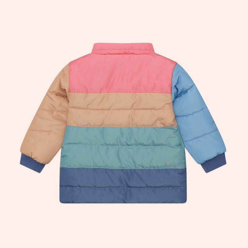 Colour Block Parka