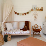 Snuggle Hunny Fitted Cot Sheet - Bears
