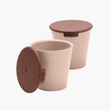 BIBS Cup Set with lid - Blush