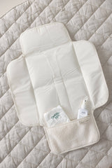 Teddy Change Mat Wallet - Snow Fawn