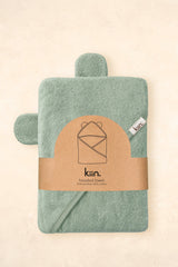 Hooded Towel - Sage