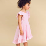 Daisy Seashell Frill Swing Dress