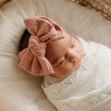 Darling Bow Headband - Pastel Pink