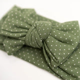 Darling Bow Headband - Sage