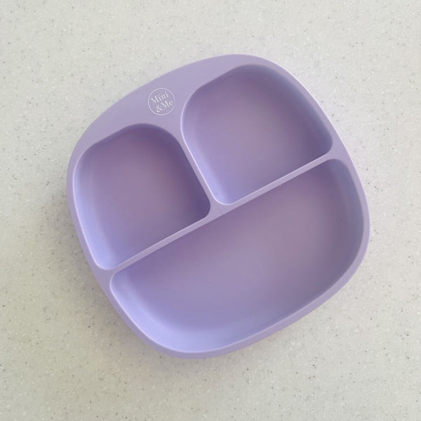 Mini & Me Divider Plate - Lilac