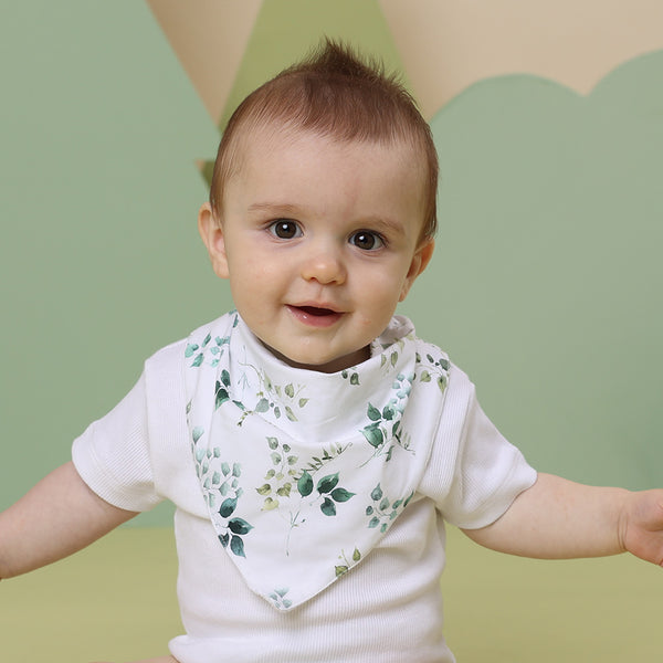 Organic Dribble Bib - Eden