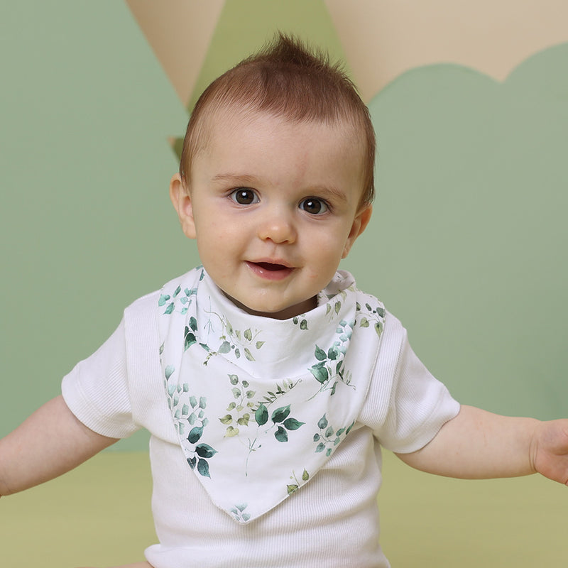 Organic Dribble Bib - Eden