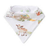 Organic Dribble Bib - Farm