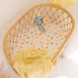Beach Fun Organic Bassinet Sheet / Change Pad Cover