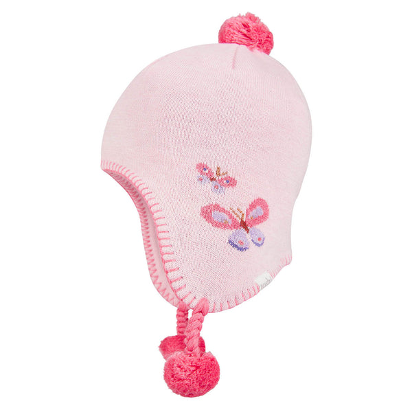 Toshi Organic Earmuff Beanie - Storytime | Butterfly Bliss