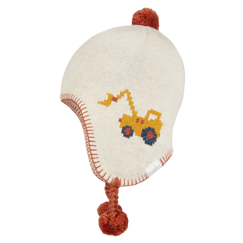 Toshi Organic Earmuff Beanie - Storytime | Earthmover