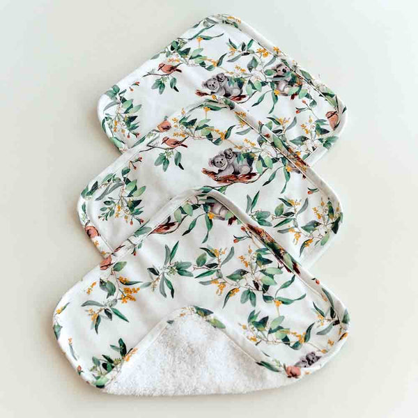 Organic Wash Cloths - Eucalypt (3pk)