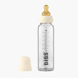 BIBS 225ml Glass Bottle Set - Ivory