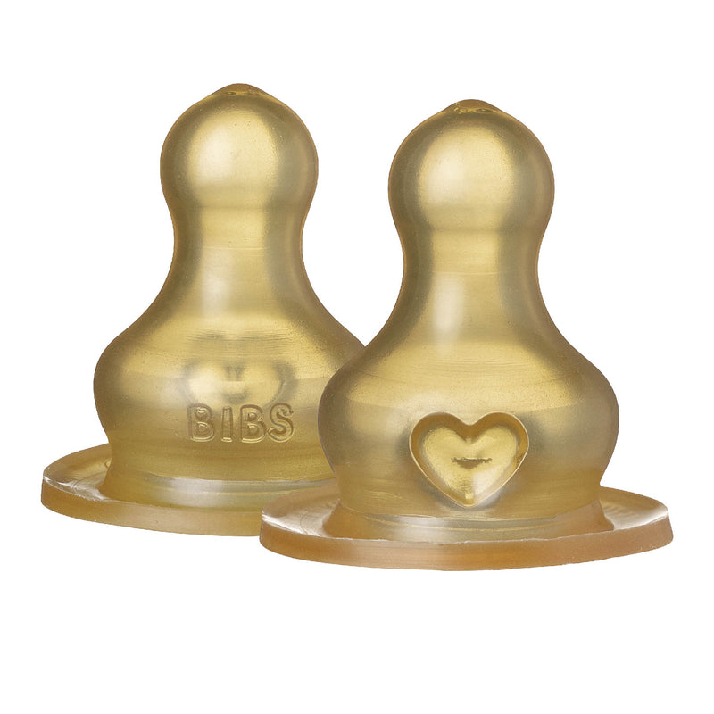 BIBS Replacement Nipples (2pk) - Medium Flow