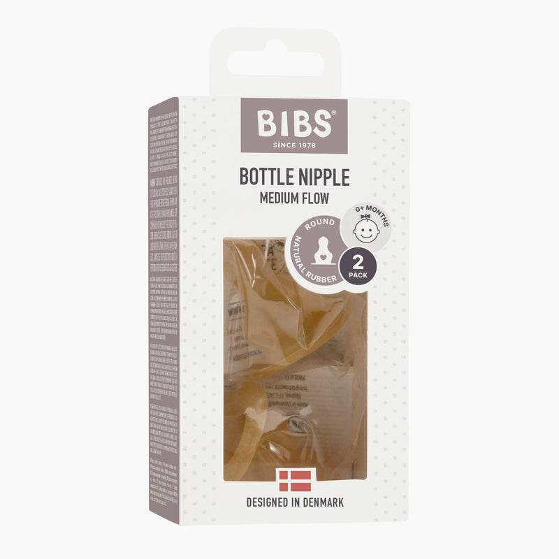 BIBS Replacement Nipples (2pk) - Medium Flow