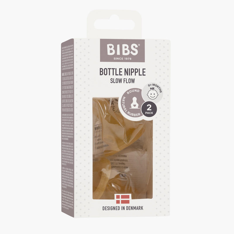 BIBS Replacement Nipples (2pk) - Slow Flow