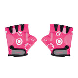 Globber Toddler Gloves (XS) - Fuchsia Shapes