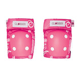 Globber Toddler Pads (XXS) - Fuchsia Shapes