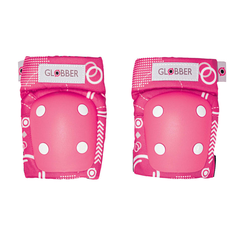 Globber Toddler Pads (XXS) - Fuchsia Shapes