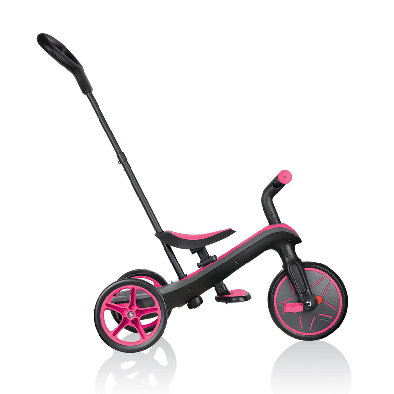 Globber EXPLORER Trike 4 in 1 - Fuchsia Pink